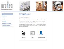 Tablet Screenshot of proheq.cz